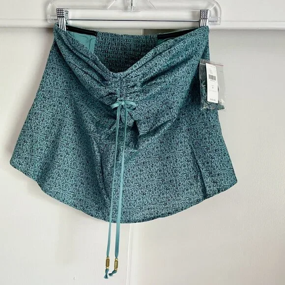 NWT Anthropologie MAEVE Convertible Tank Top Size 4 Blue Print Tube Top XS/S - Picture 7 of 10